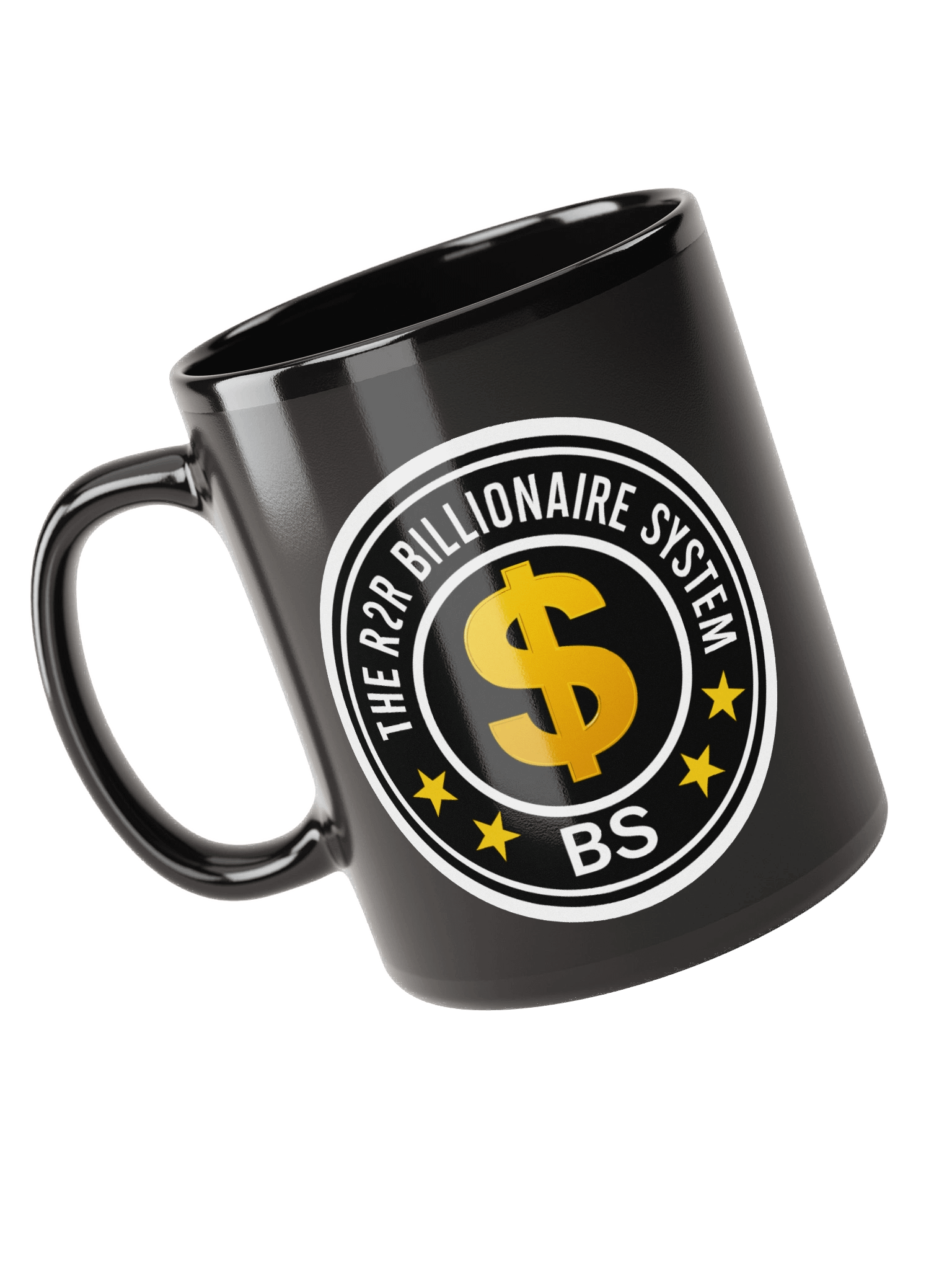 Billionaire System Black Gold Mug product image (6)