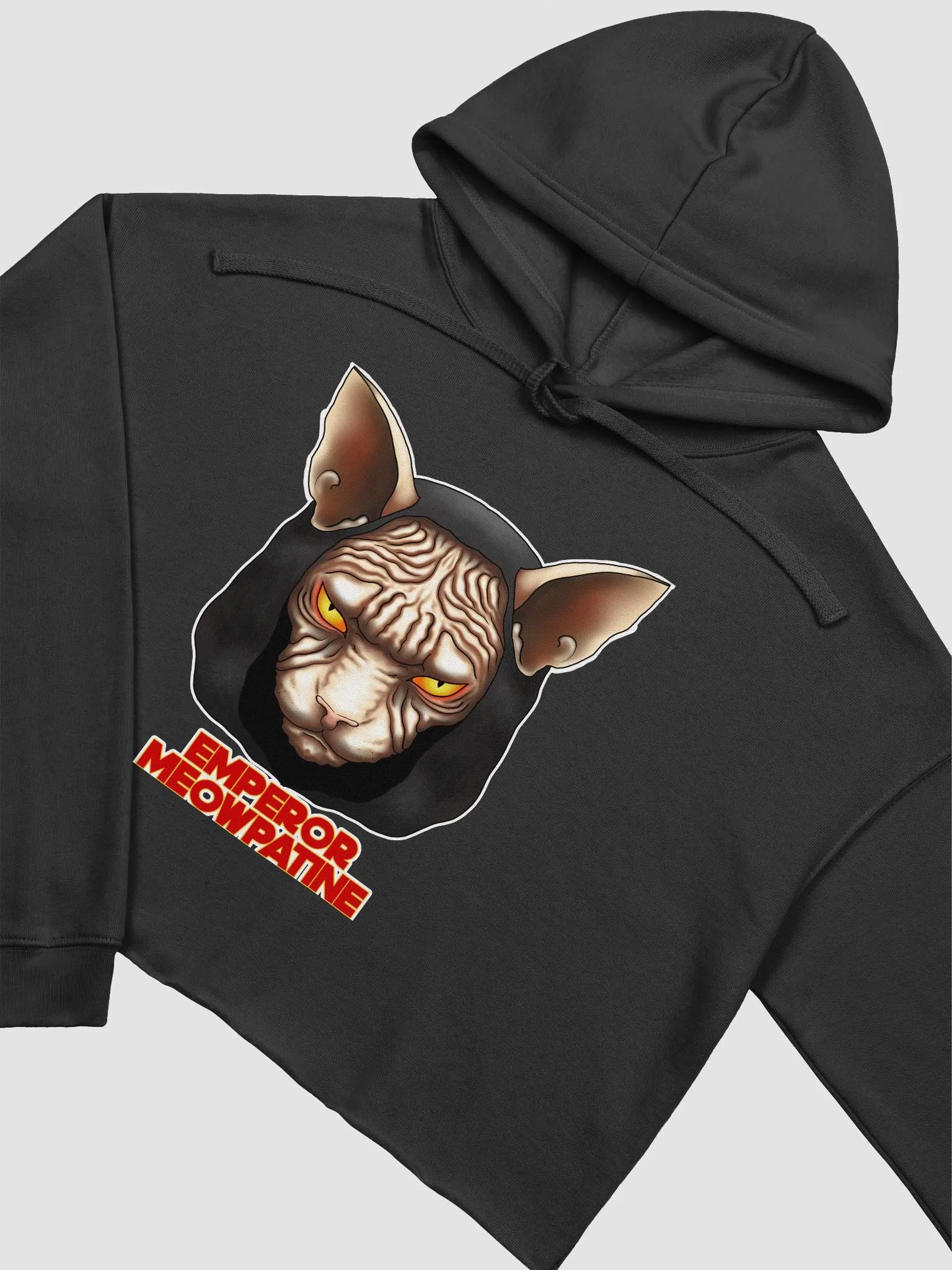 Emperor Meowpatine Crop Hoodie product image (24)