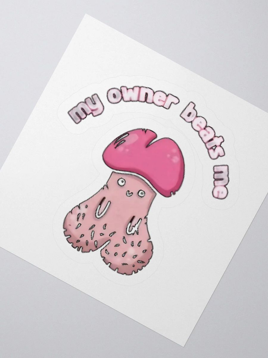 My Owner Beats Me Sticker product image (2)