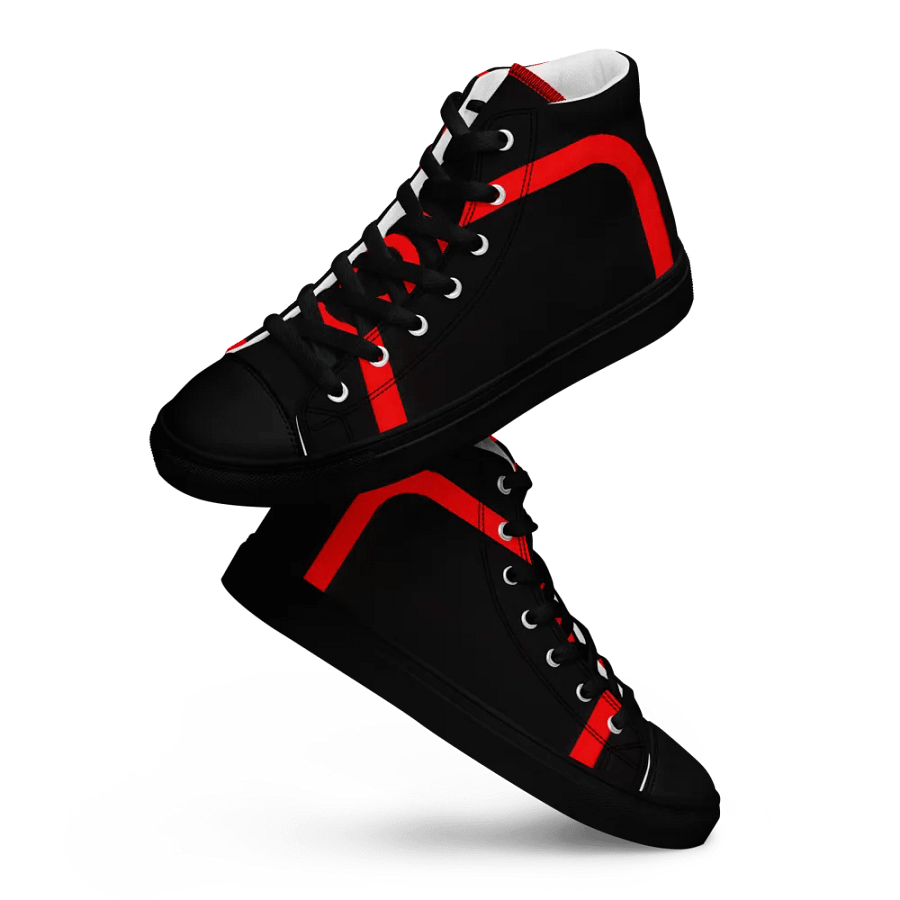 EyeSeeThru Logo Mens High Top Shoes product image (10)