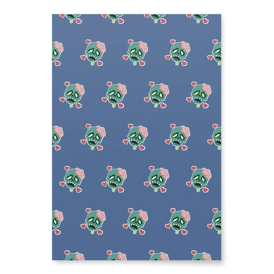 Undead But Happy (wrapping paper) product image (1)