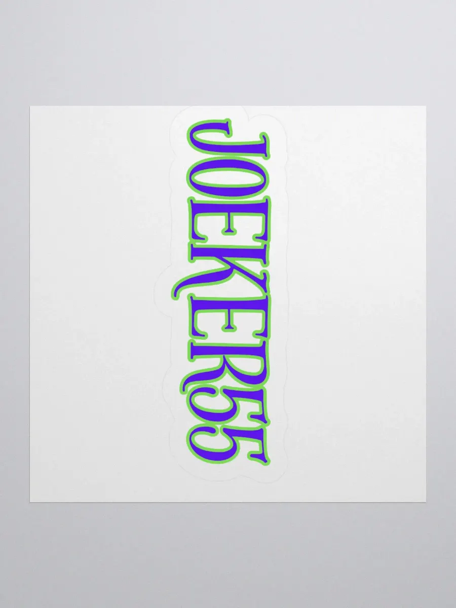 Joeker Sticker product image (1)