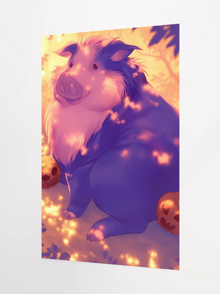 Whimsical Piggy Paradise Poster product image (3)