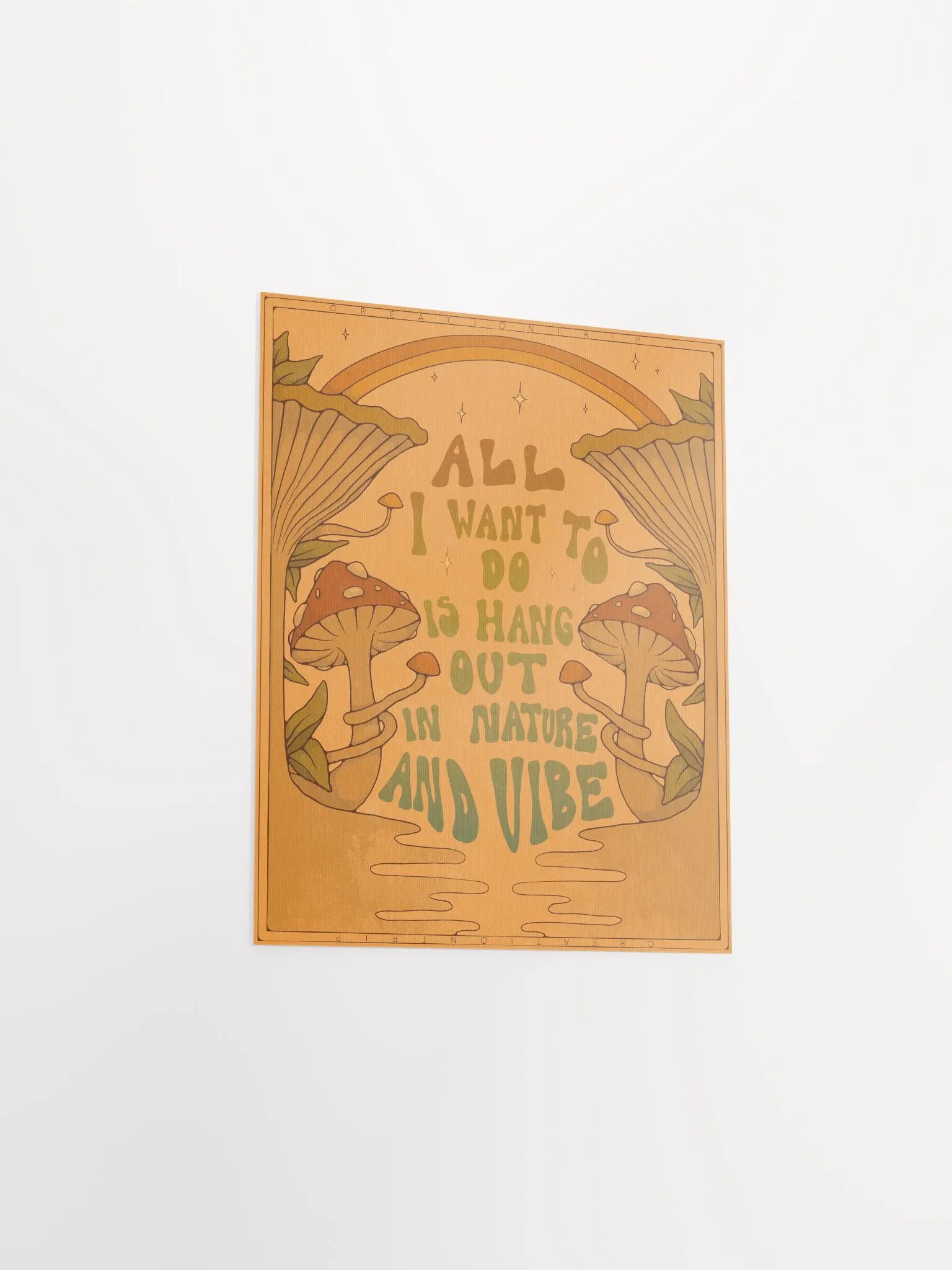 Matte Poster - Hang Out and Vibe product image (2)