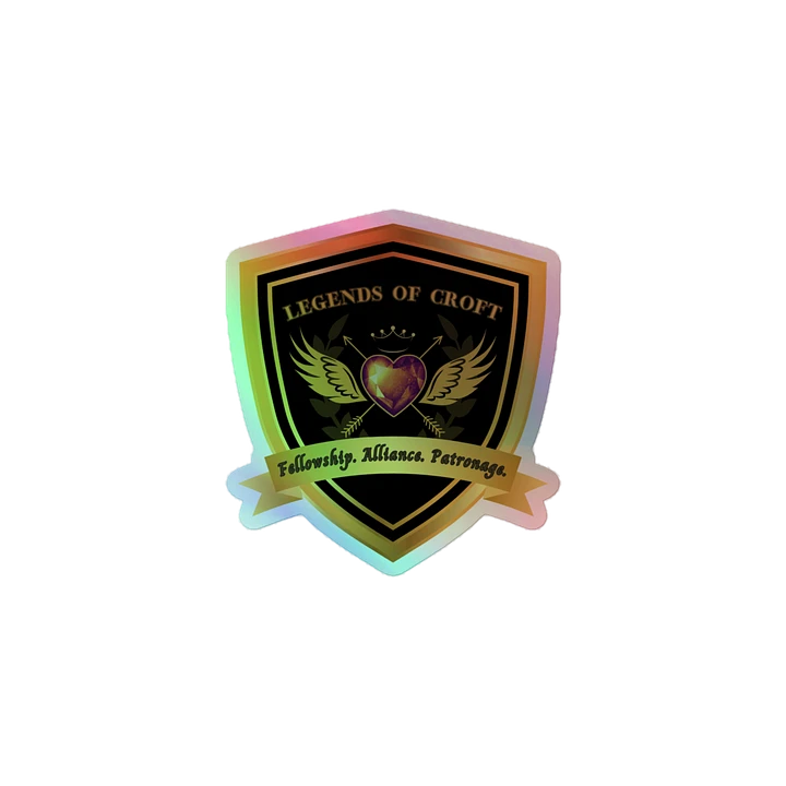 Legends of Croft Holographic Sticker product image (1)