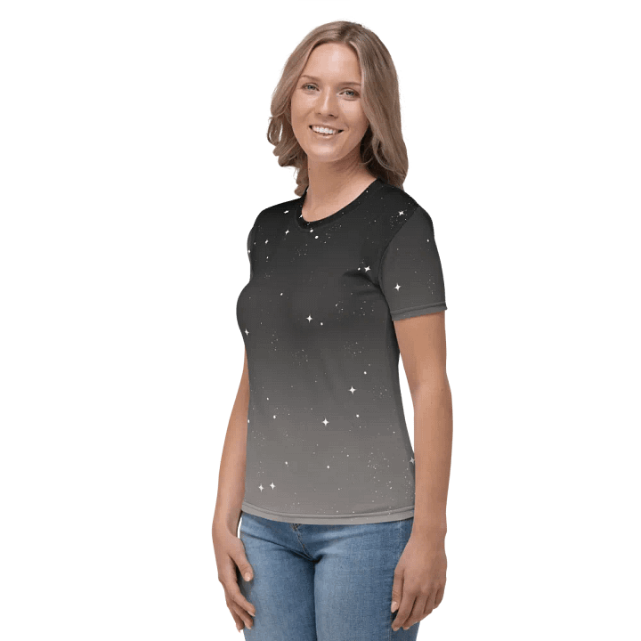 Starry Sky Night Women's T-Shirt product image (2)