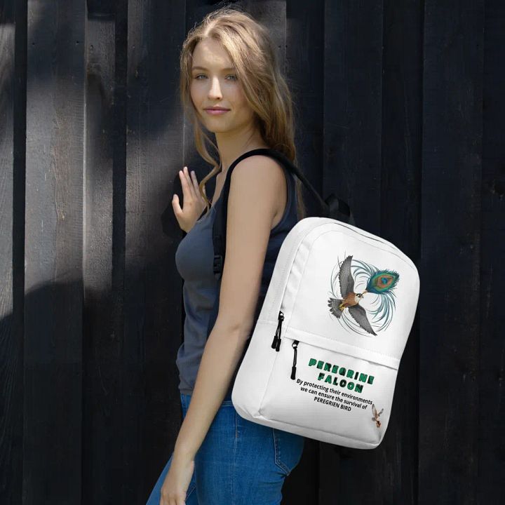 Peregrine Falcon Flight All-Over Backpack product image (2)