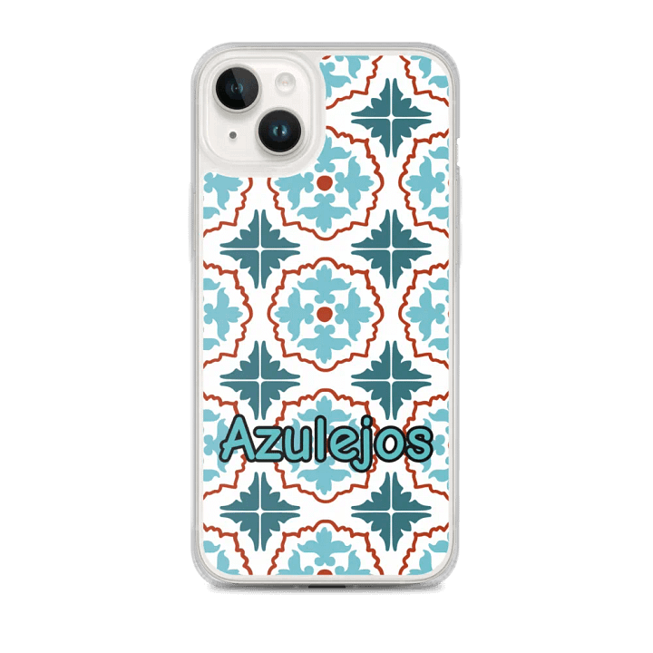 Azulejos-Inspired MagSafe® Clear Case product image (1)
