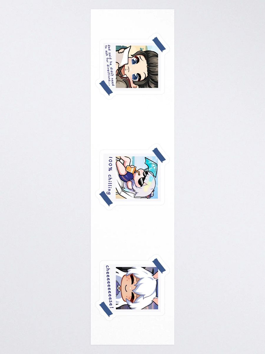Beach Trio Sticker Set (Camp Wispen '24) product image (3)