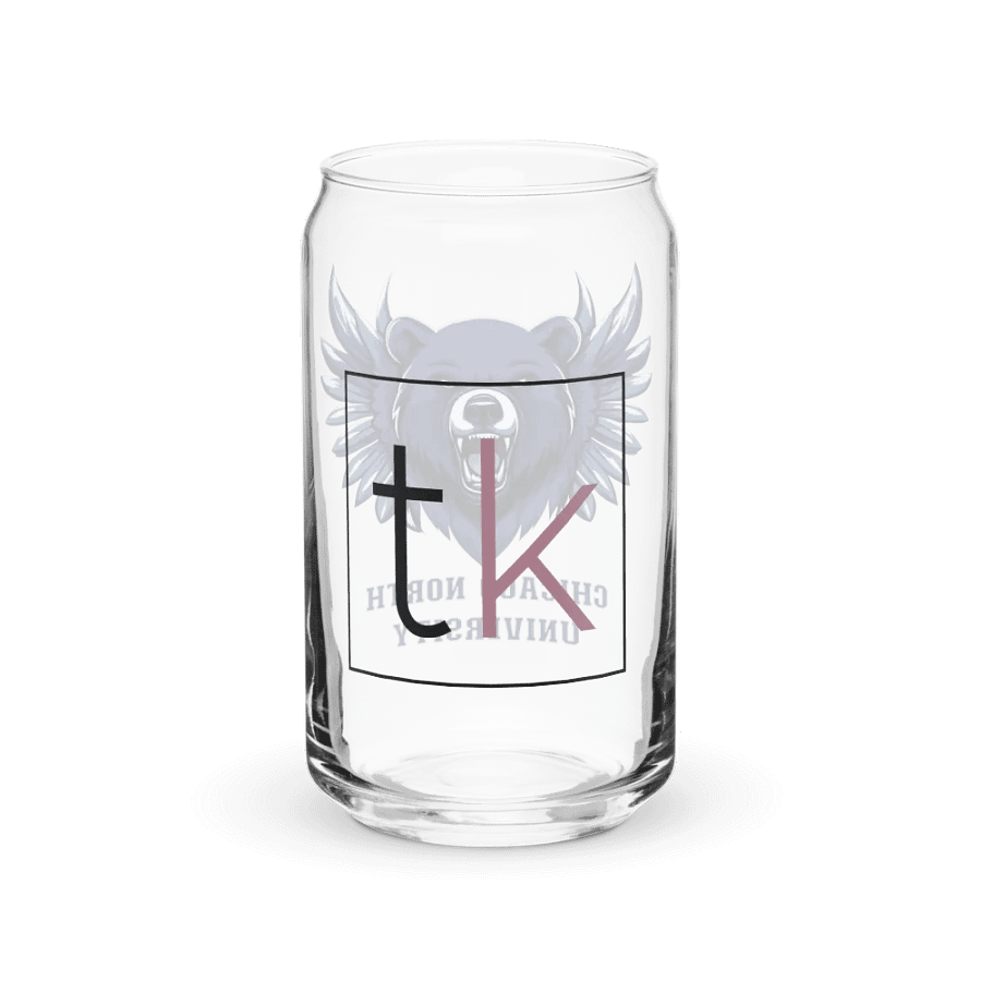 Chicago North Bearhawk Can-Shaped Glass product image (2)