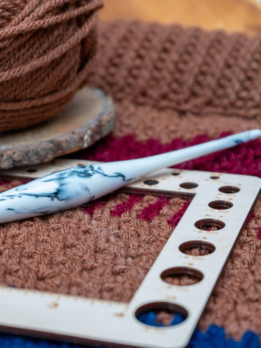 Gingersnap Sweater Crochet Pattern (9 sizes) product image (9)