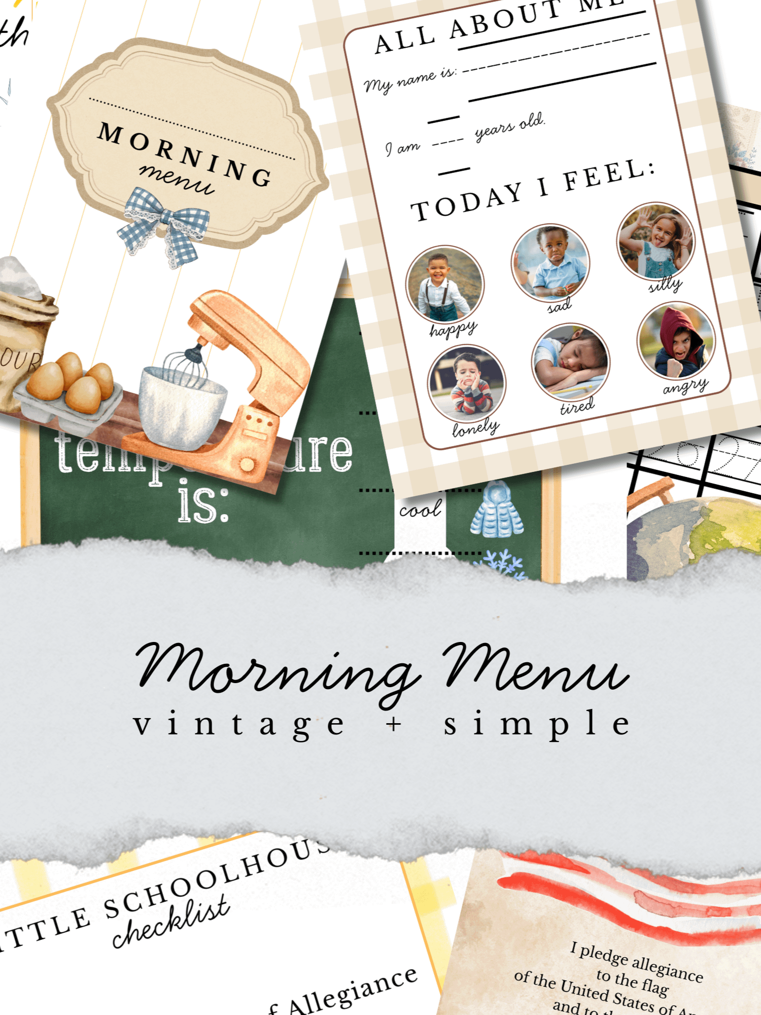 Morning Menu For Preschoolers product image (1)