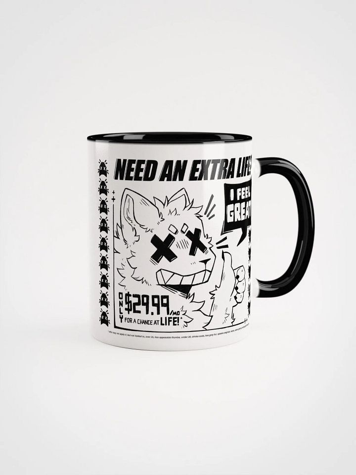 Extra Life Ceramic Mug product image (1)