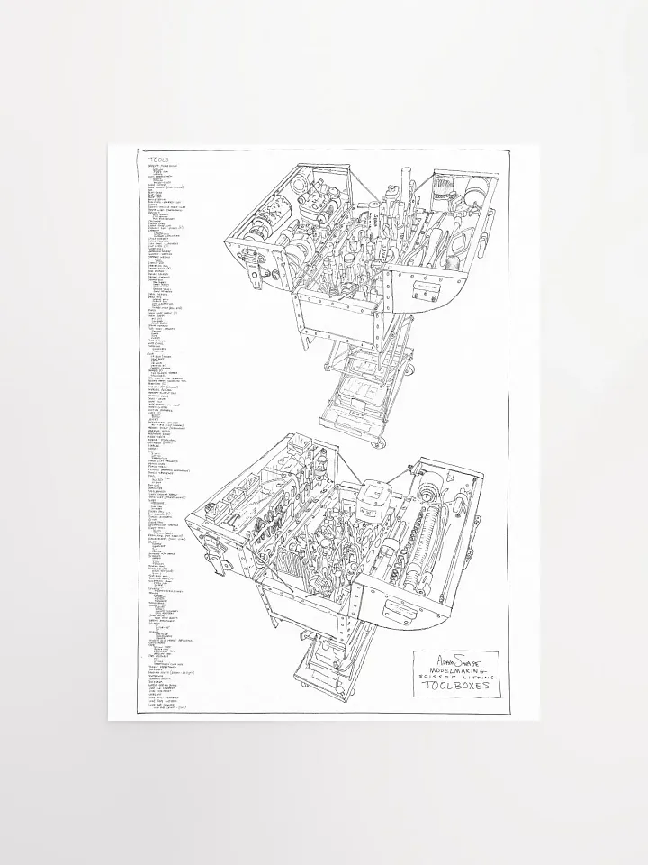 Adam Savage's Modelmaking Toolbox Poster product image (2)
