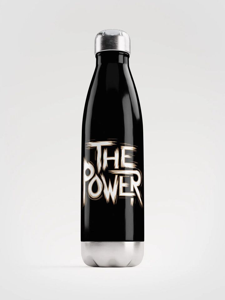 The Power Stainless Steel Water Bottle product image (1)
