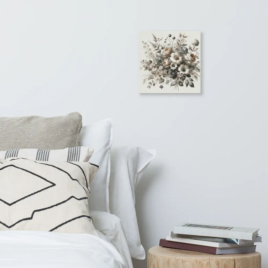 Neutral Toned Floral Wall Art product image (10)