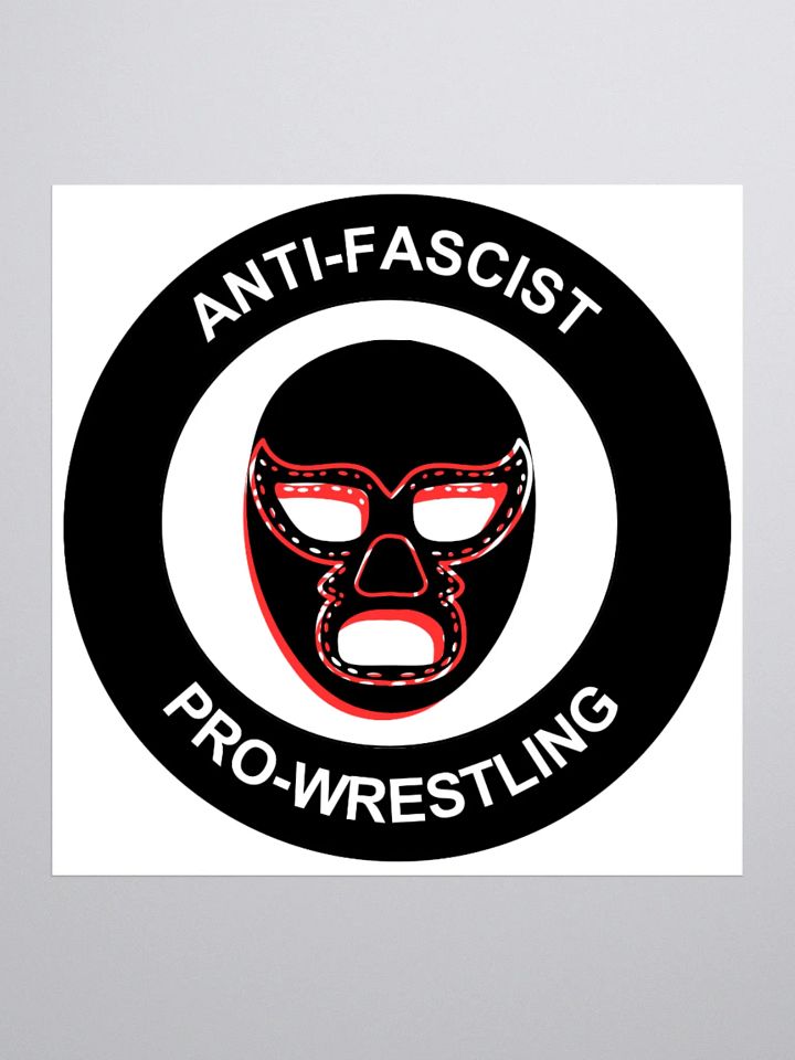 Anti-Fascist Pro-Wrestling - Lucha Sticker product image (3)