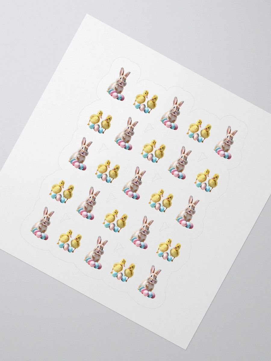 Easter Bunny & Chicks Sticker Pack product image (8)