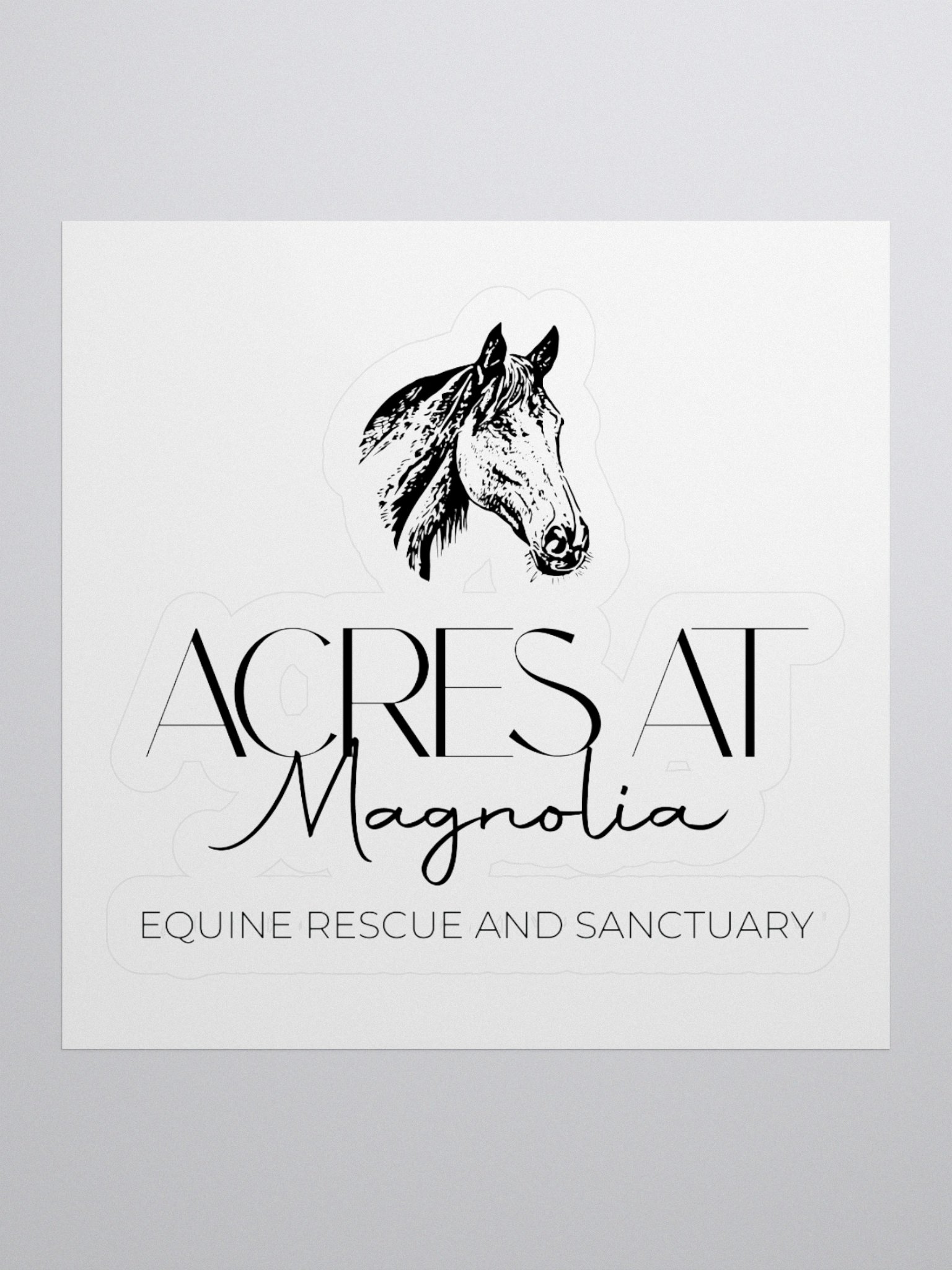 Magnolia Equine Sanctuary Stickers product image (2)