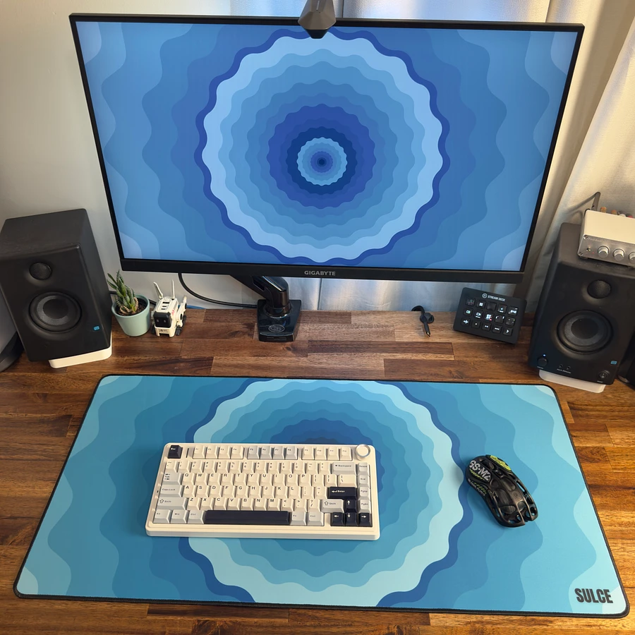 Blue - Waves | L - Desk Mat product image (7)