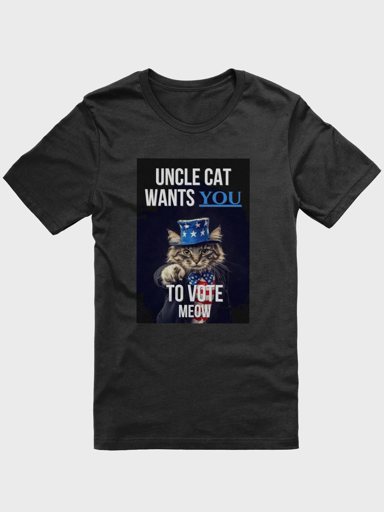 Uncle Cat Wants You To Vote Super Soft T-Shirt product image (1)