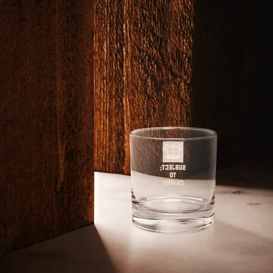 Brofessor University Shield Rocks Glass product image (12)