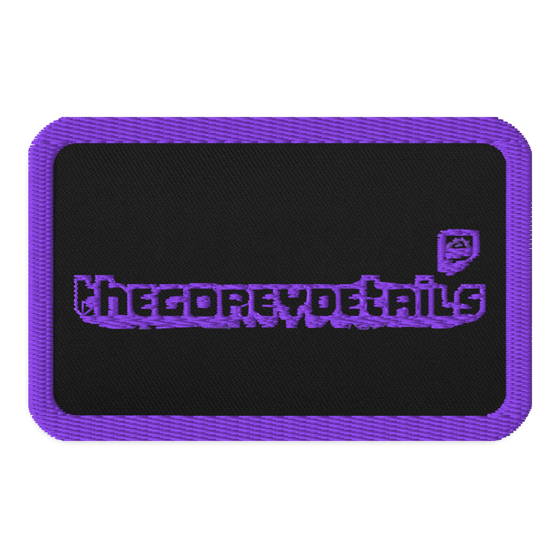 TTV Purple - Embroidered Patches product image (1)
