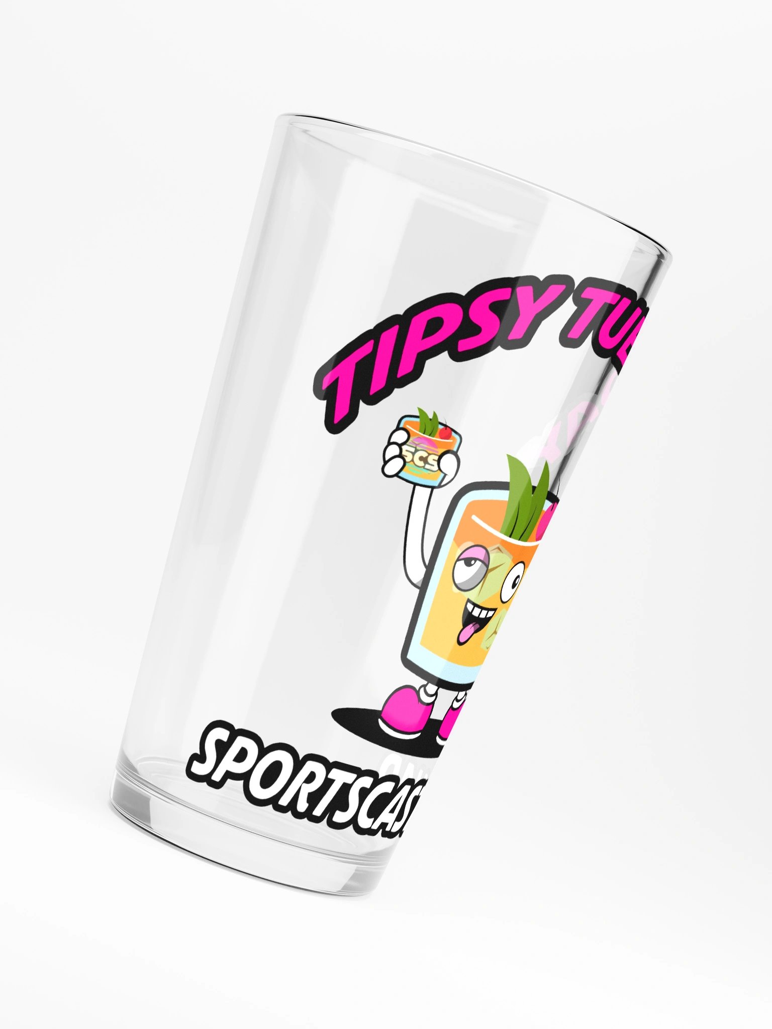 TIPSY TUESDAY "COCKY" PINT GLASS product image (6)