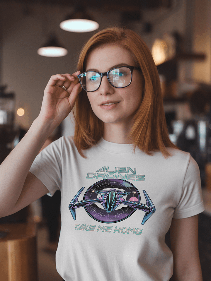 Alien Drone Unisex Tee product image (1)