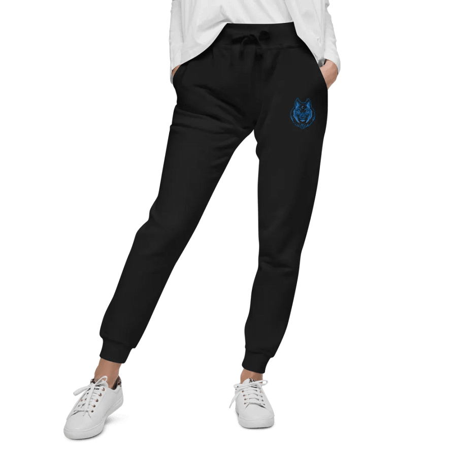 Lunar Wolf Unisex Fleece Joggers product image (8)