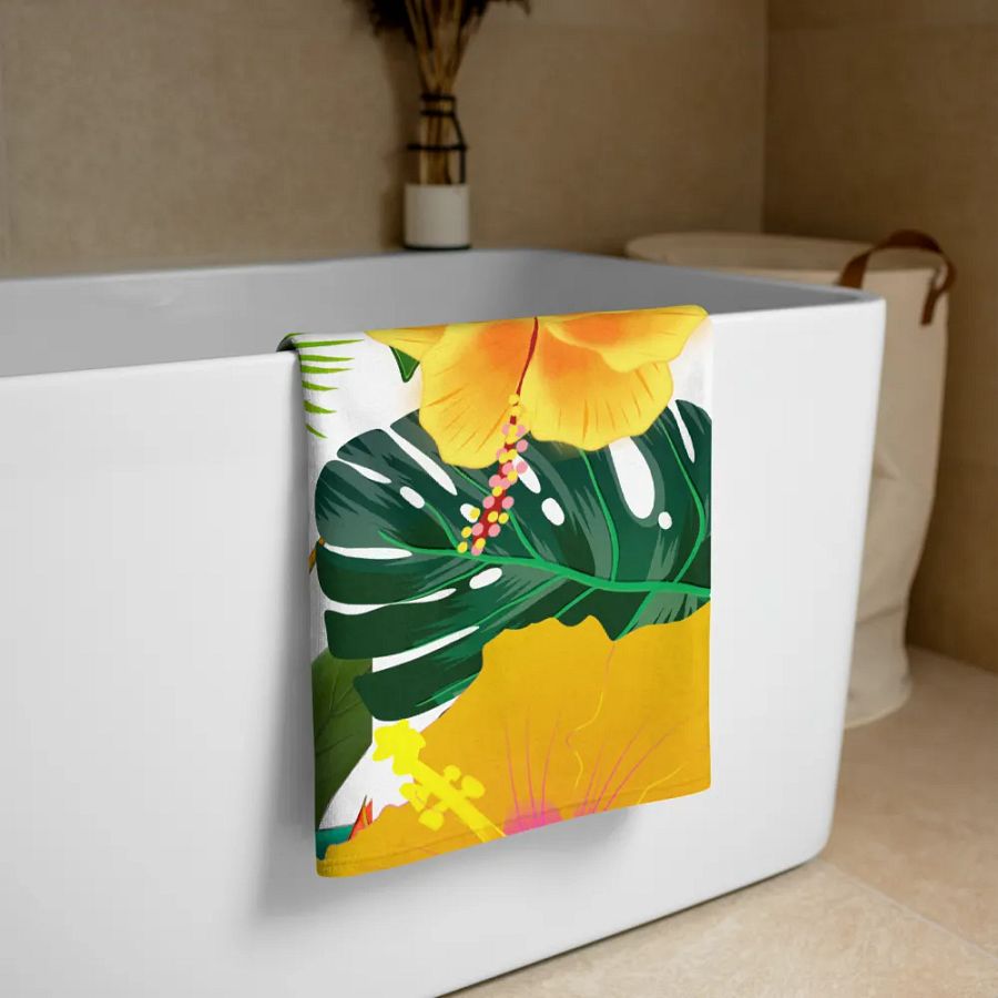 Tropical Oasis Sublimated Towel product image (3)