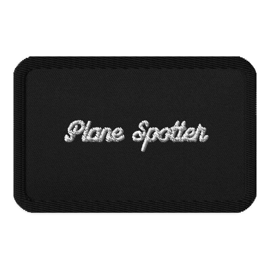 Plane Spotter Embroidered Patches product image (1)
