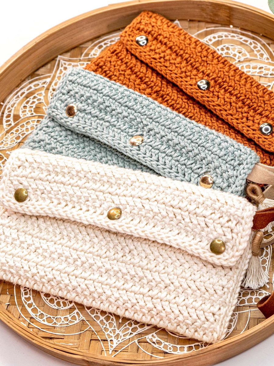 Herringbone Crochet Clutch FREE CROCHET PATTERN product image (8)