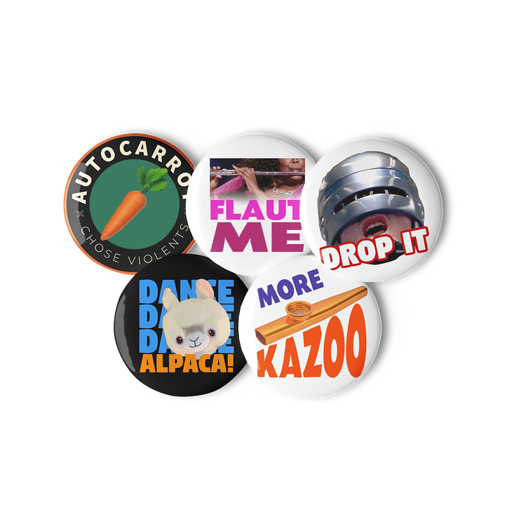 PDSMIX Channel Cheer Buttons (Pack 1) product image (2)