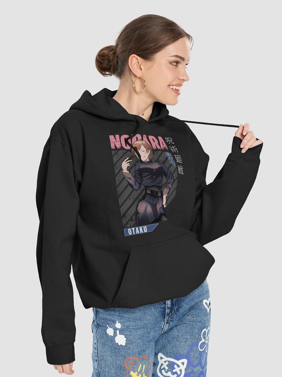 Jujutsu Kaisen Nobara Kugisaki Confident Pose Sweatshirt – Gildan Midweight product image (4)