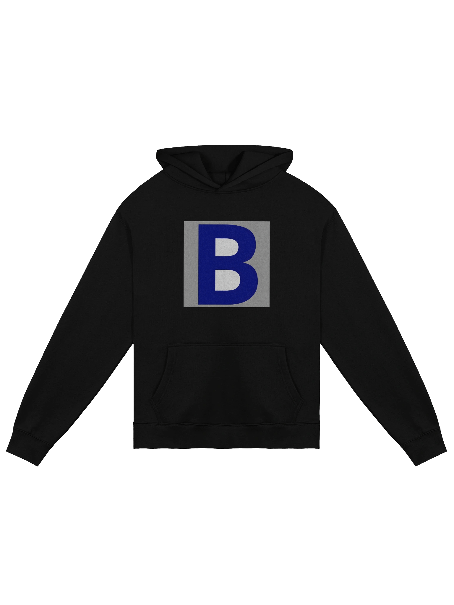 Bold Blue B Unisex Oversized Hoodie - Big B product image (2)