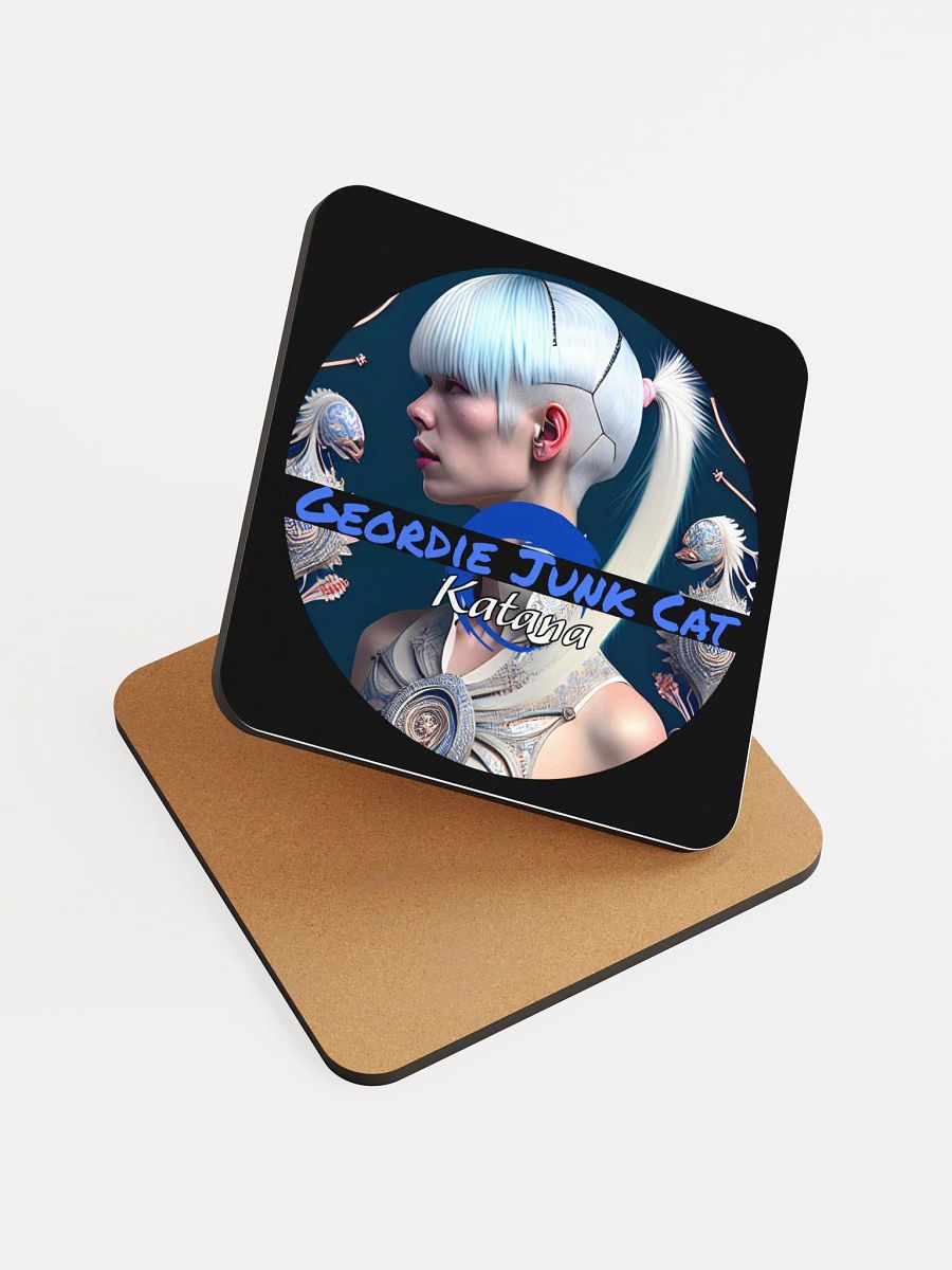 Katana THREE Drink Coaster (3.74″x 3.74″, US and EU SHIPPING) product image (6)
