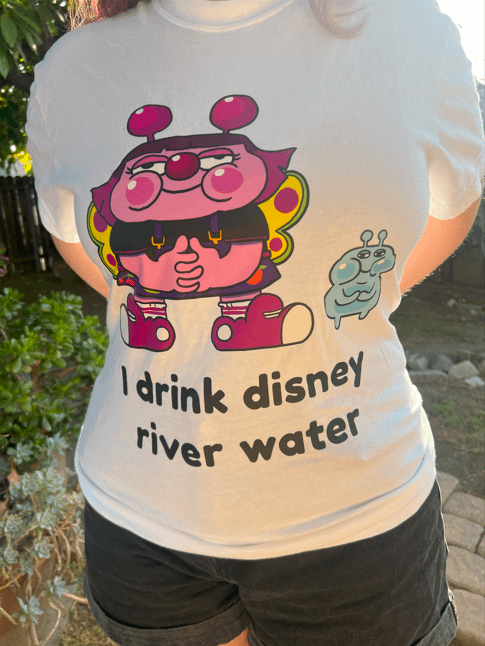 I drink disney river water shirt product image (2)
