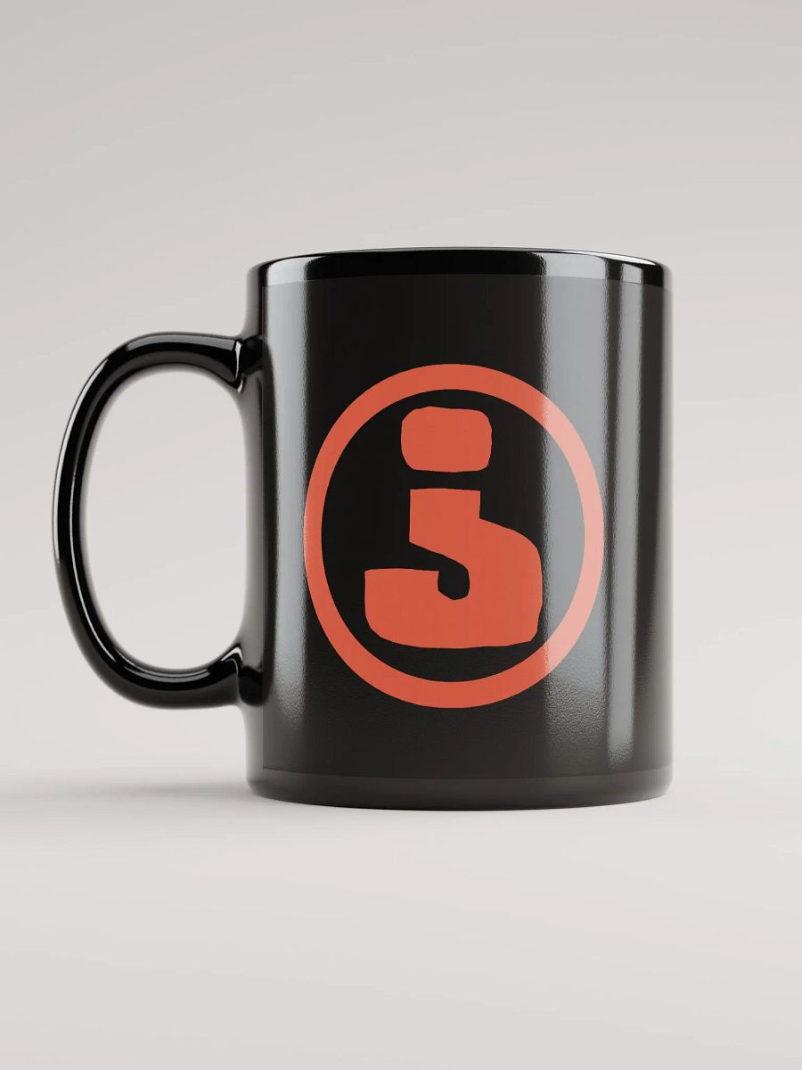 Inverted MArk Black Mug product image (12)
