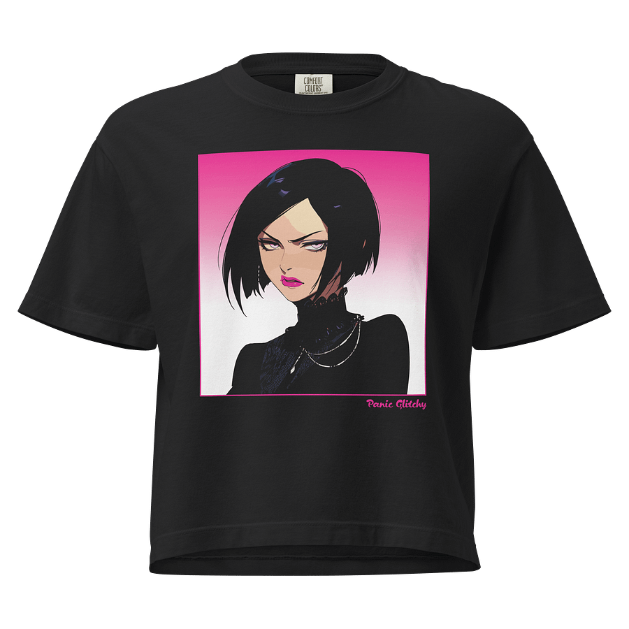 Radiant Gradient Pink Gothick Ladies Boxy Tee product image (1)