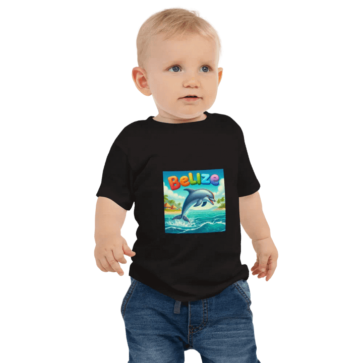 Belize Dolphin Adventure Baby Tee product image (1)