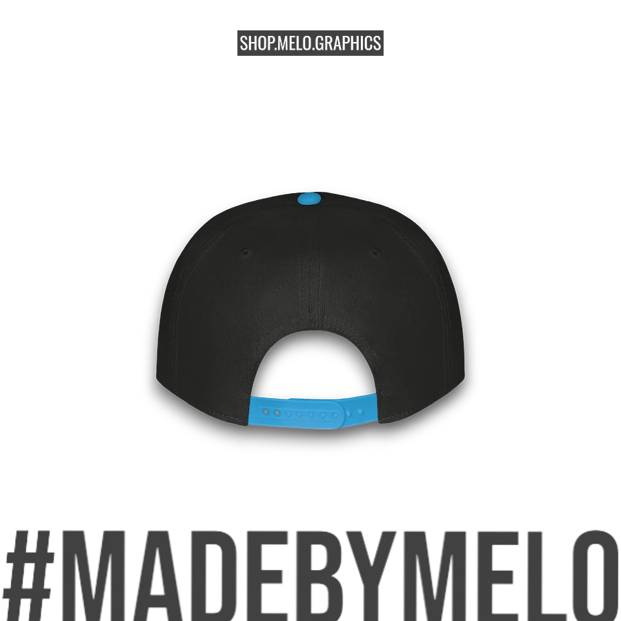 MELOgraphics Classic: Two Tone - Snapback Hat | #MadeByMELO product image (4)