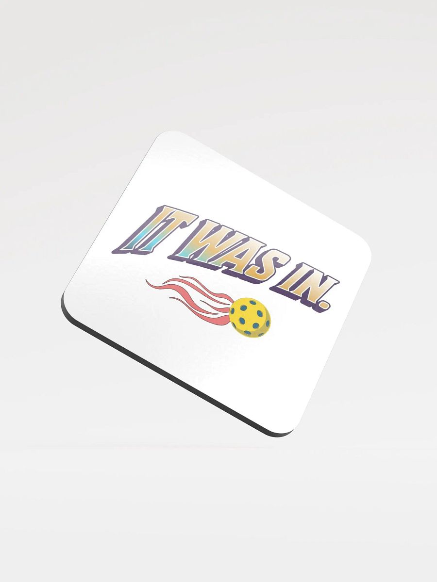 It Was In Pickleball Velocity Vibes Cork Coaster product image (4)