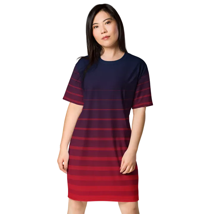 Gradient Fusion All-Over Dress product image (1)
