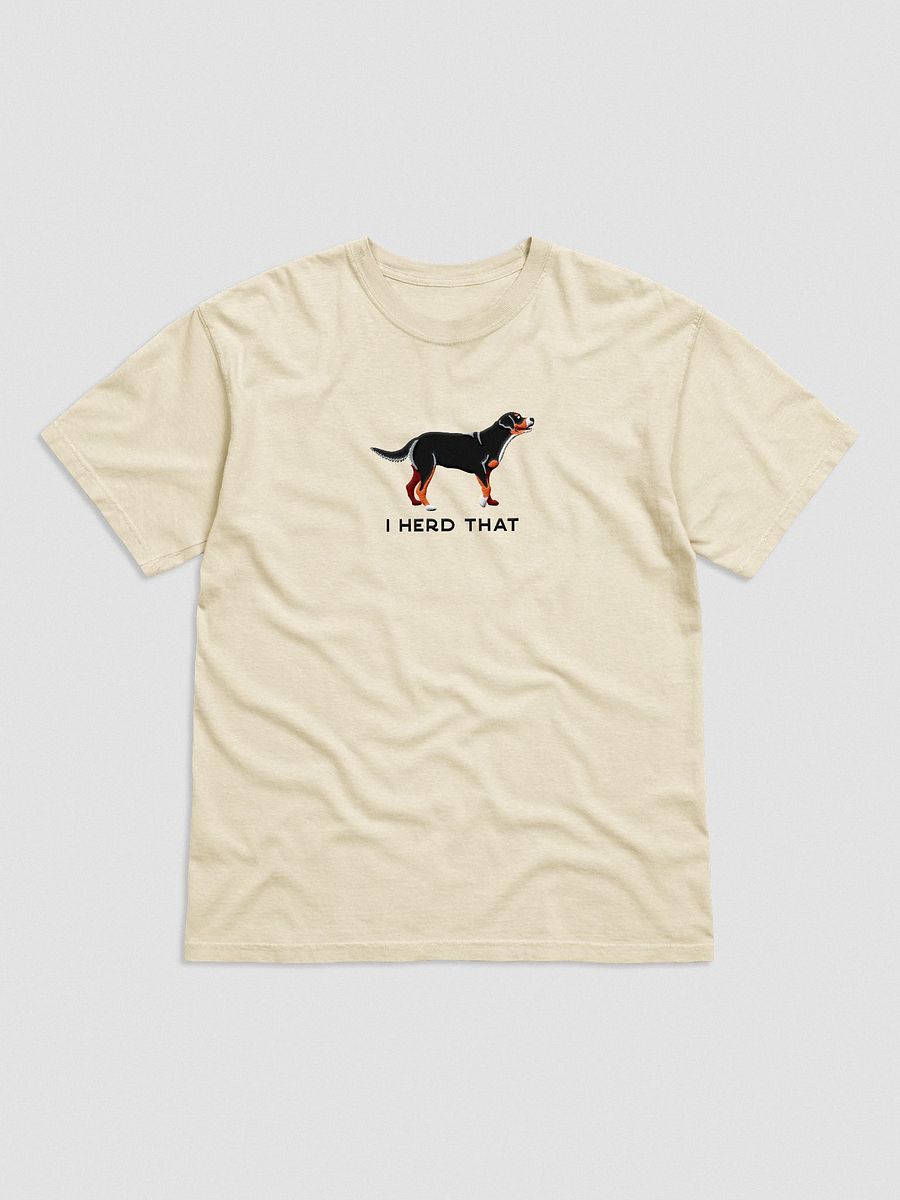 I Herd That T-Shirt(Embroidered) of a Greater Swiss Mountain Dog product image (4)