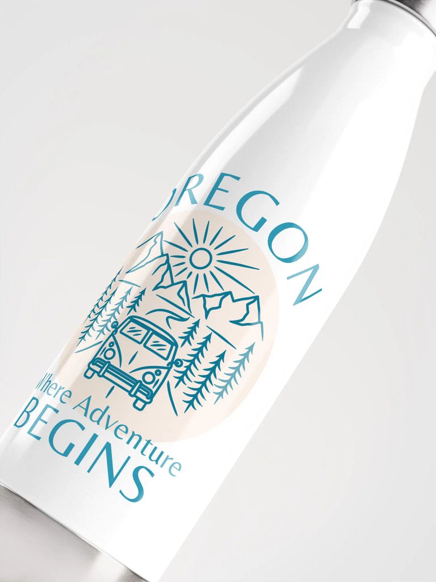 Oregon Adventure Sunshine Journey: Stainless Steel Water Bottle product image (5)