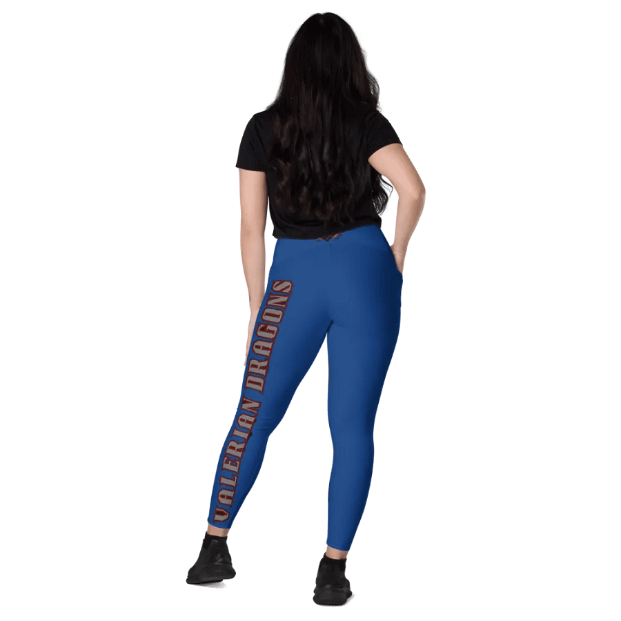 BLUE demon soul square up women's pocket leggings product image (8)