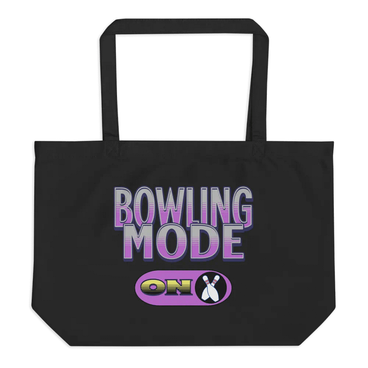 Bowling Mode On Organic Tote product image (1)