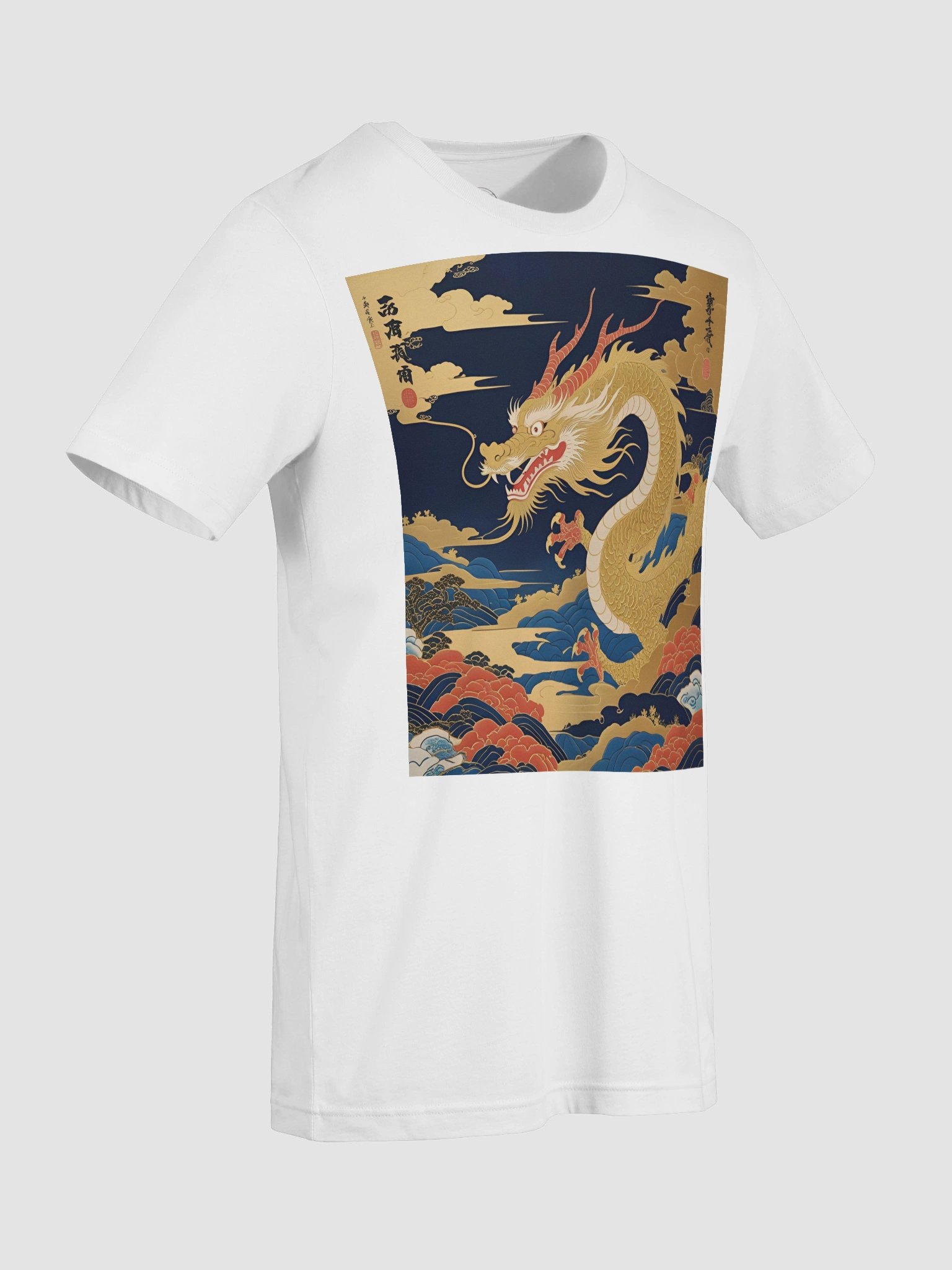 Ryoshin - Kinryū (Golden Dragon), Ancient Ryū Collection, T-Shirt, Front Design product image (11)