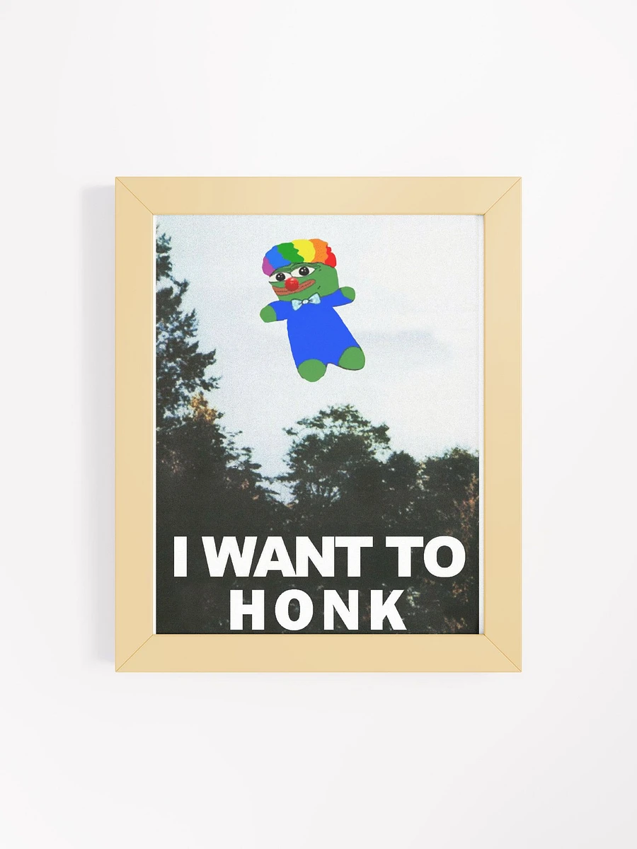 I WANT TO HONK (Poster - Framed) product image (32)
